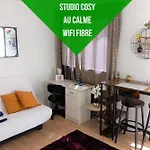 Apartment Le Zen -studio Equipe- Wifi Fibre- Centre Avec Parking Tarbes